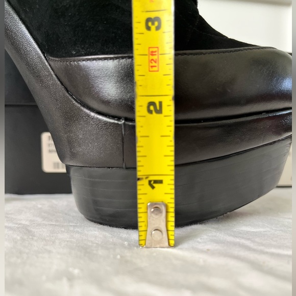 Rachel Zoe Adrienne Lace Up Bootie - Black - Picture 6 of 9